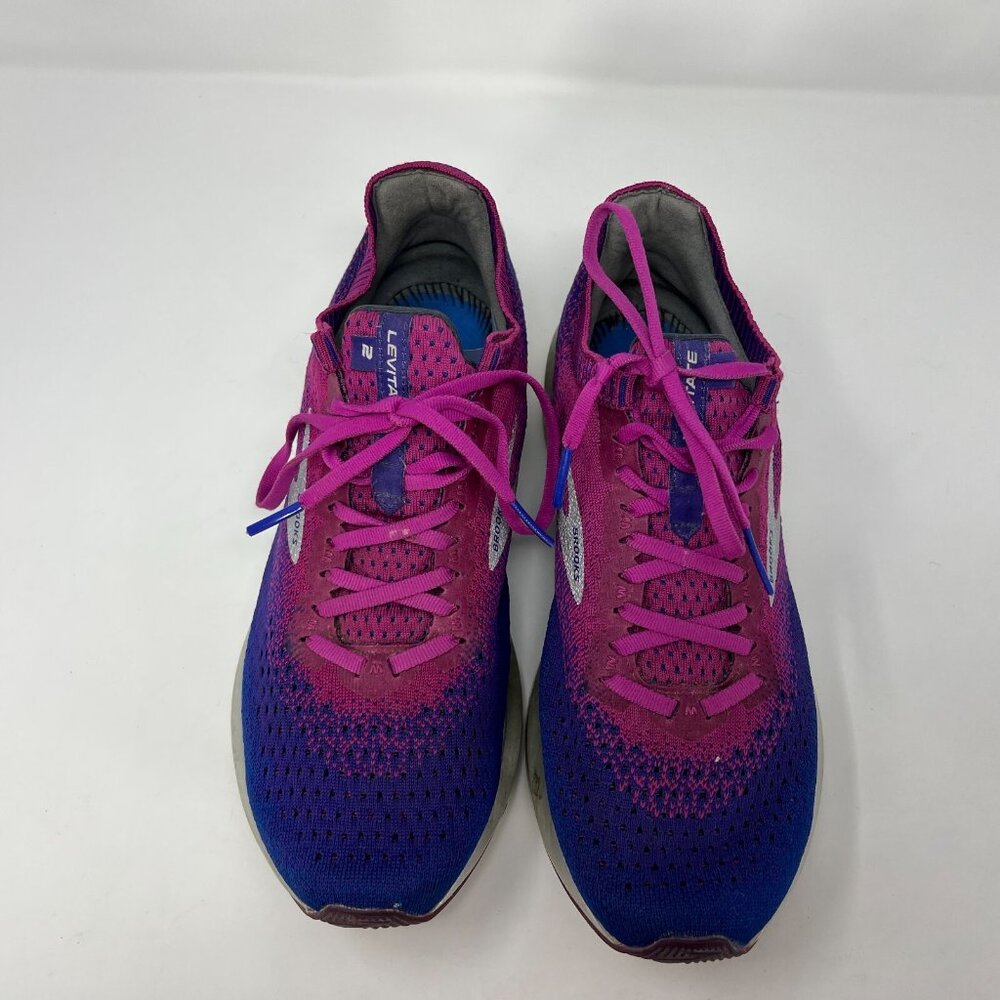 Brooks Levitate 2 Pink Purple Running Shoes Sneakers 1202791B520 Women's Sz 11 * - Picture 6 of 10